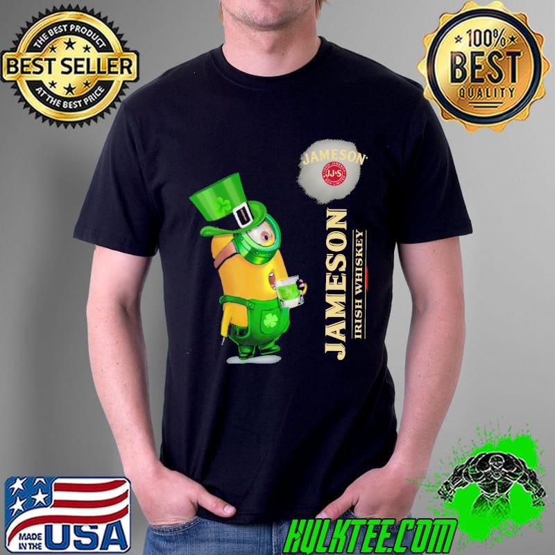 Jameson irish whiskey minion st patrick's day shirt