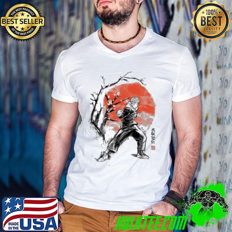 Japan style itadorI at sakura tree shirt