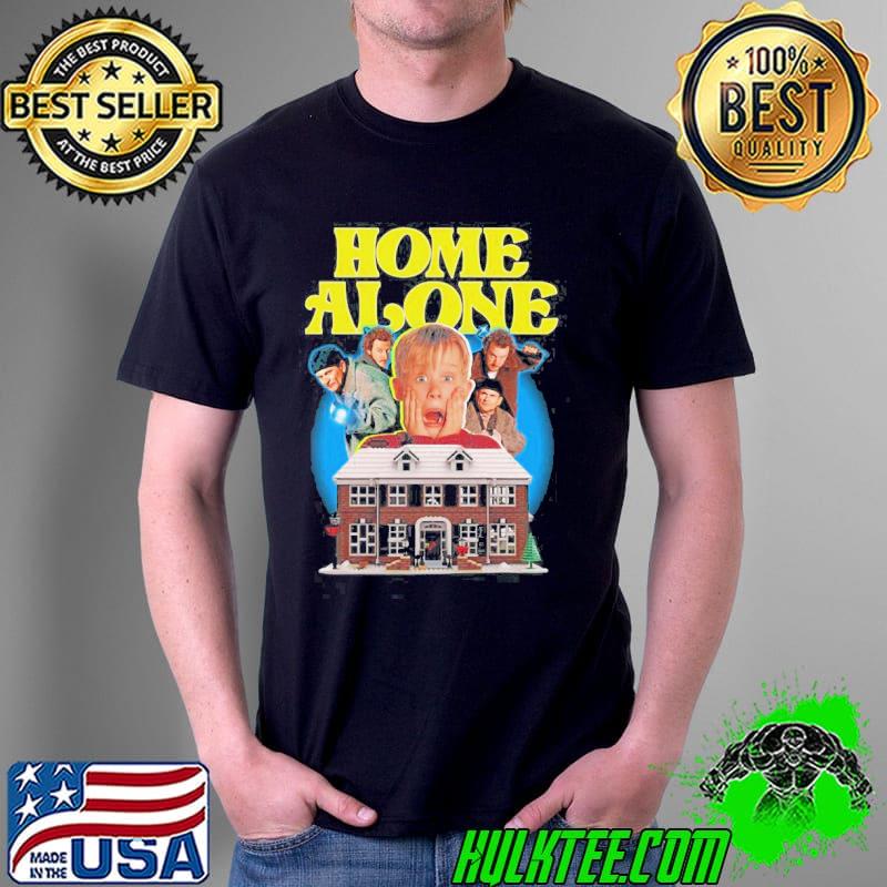 Kevin home alone 2000s christmas vintage movie shirt