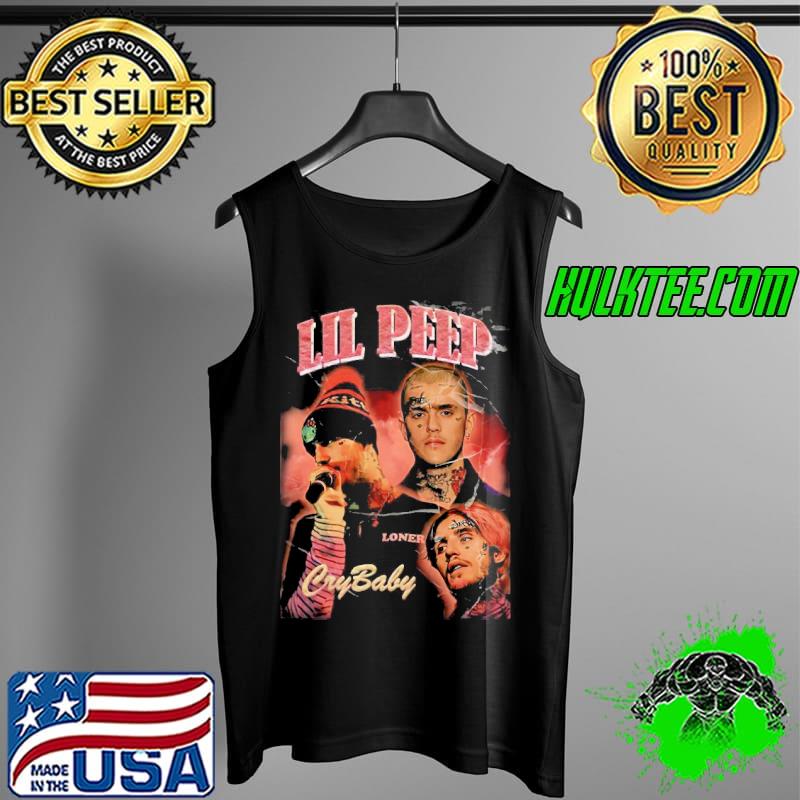Lil peep vintage 90s bootleg raptee s Tank Top Lil peep vintage 90s bootleg raptee s Tank Top