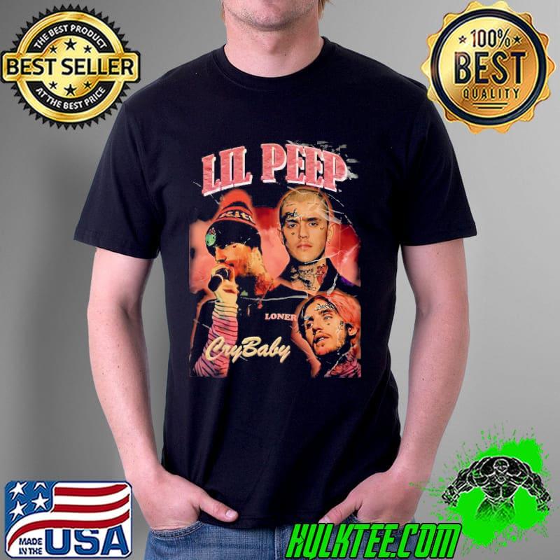 Lil peep vintage 90s bootleg raptee shirt
