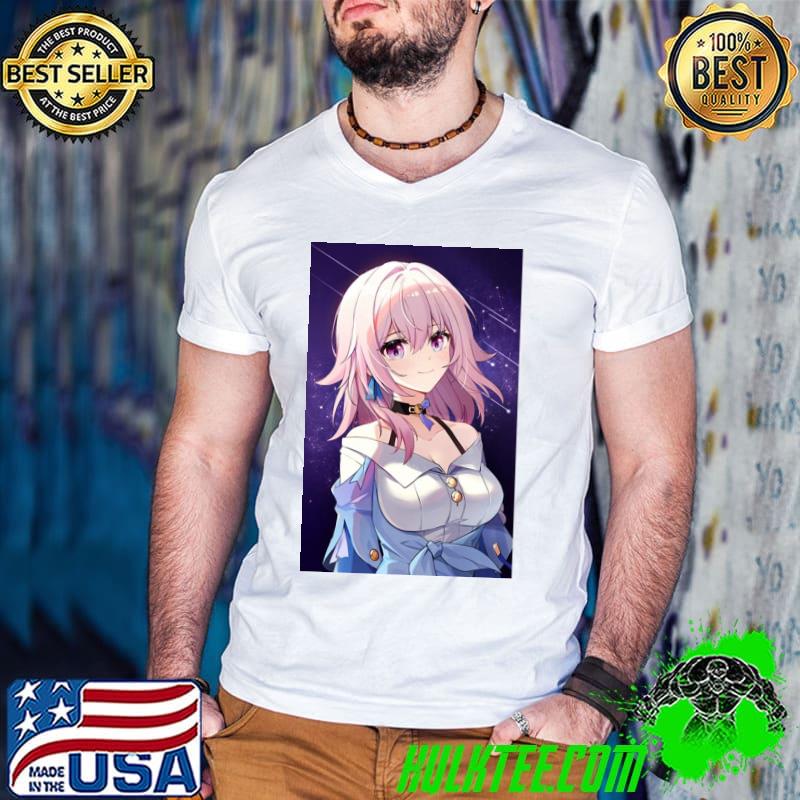 March 7th honkaI star rail's shirt