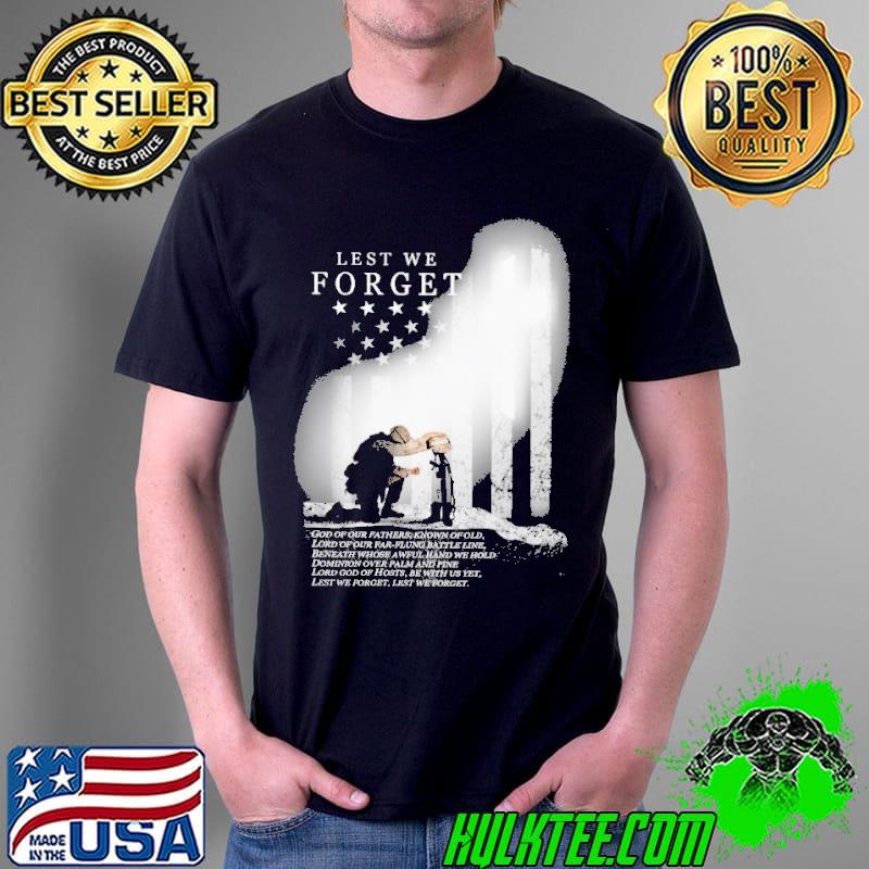Memorial Day Lest We Forget Veteran Shirt