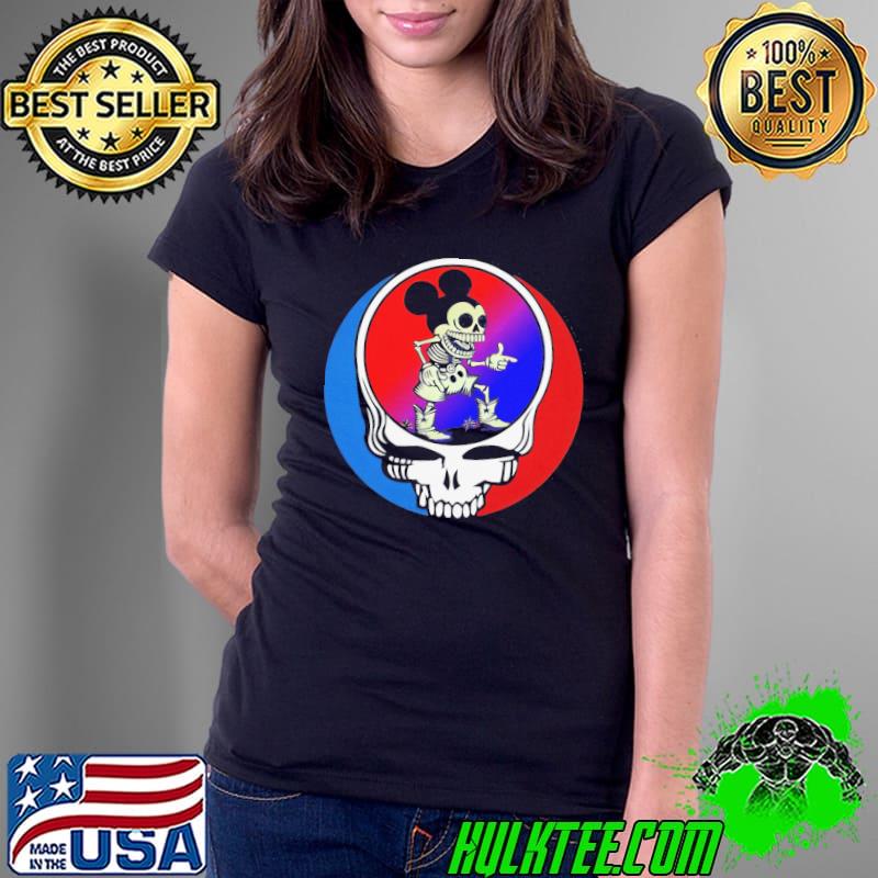 Micky Skull Shirt Ladies Tee Micky Skull Shirt Ladies Tee