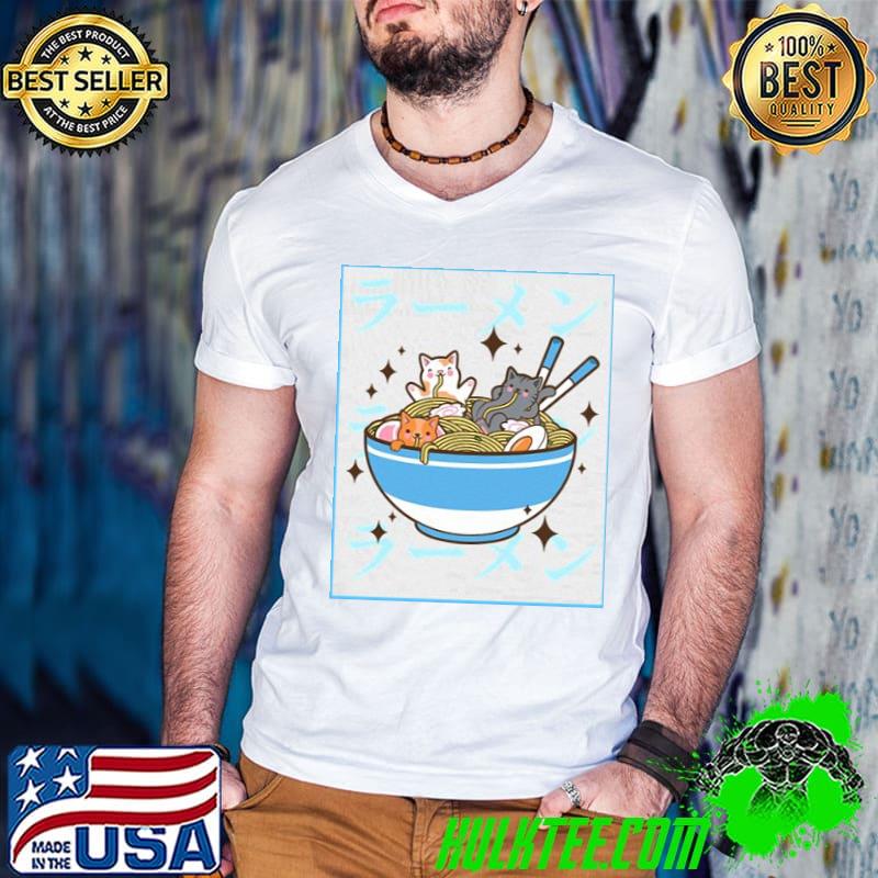 Neko love ramen shirt