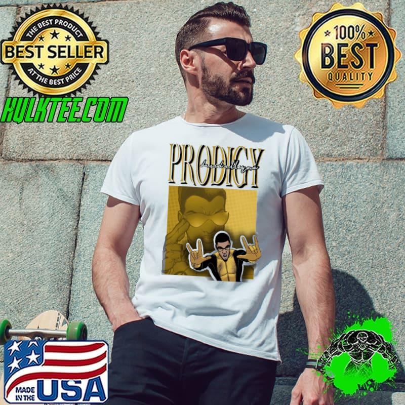 Prodigy david alleyne comic vintage 90s bootleg style shirt