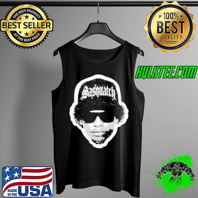 Sasquatch pixelated gray scale eazye rapper Tank Top Sasquatch pixelated gray scale eazye rapper Tank Top
