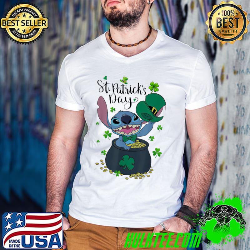 St patrick's day stitch shirt