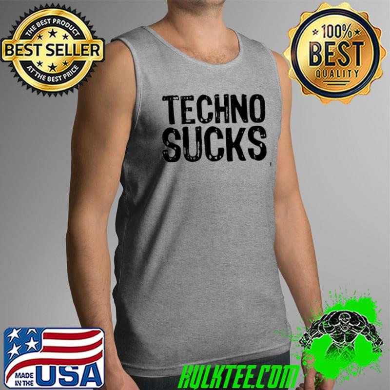 Techno sucks charlotte 2022 trending nina kraviz techno Tank Top Techno sucks charlotte 2022 trending nina kraviz techno Tank Top