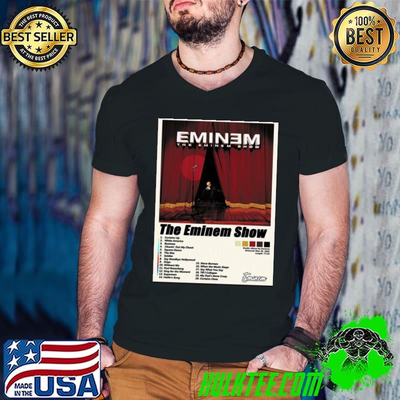 The eminem show rapper shirt
