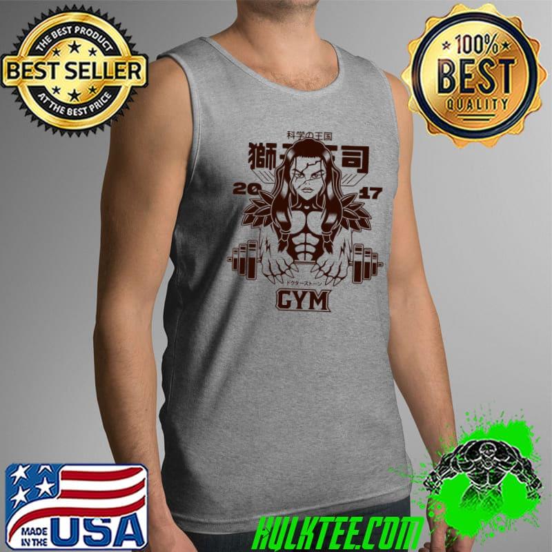 The tsukasa stone fitness Tank Top The tsukasa stone fitness Tank Top