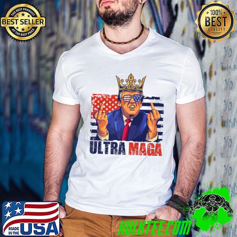 Ultra Maga Proud Ultra-Maga Usa Flag Anti Biden Men Women Premium T-Shirt