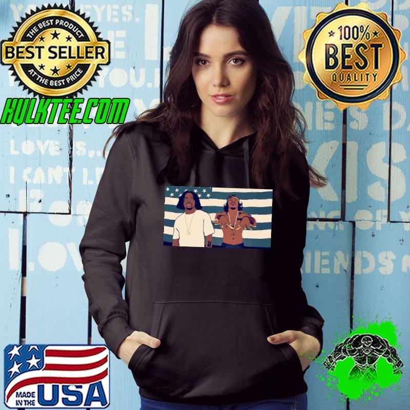 Usa flag rapper Hoodie Usa flag rapper Hoodie