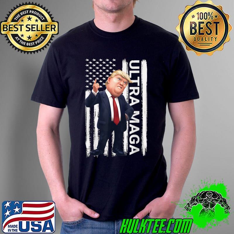 Vintage Grunge MAGA American Flag Pro Trump Ultra Maga Gifts T-Shirt Unisex Vintage Grunge MAGA American Flag Pro Trump Ultra Maga Gifts T-Shirt Unisex
