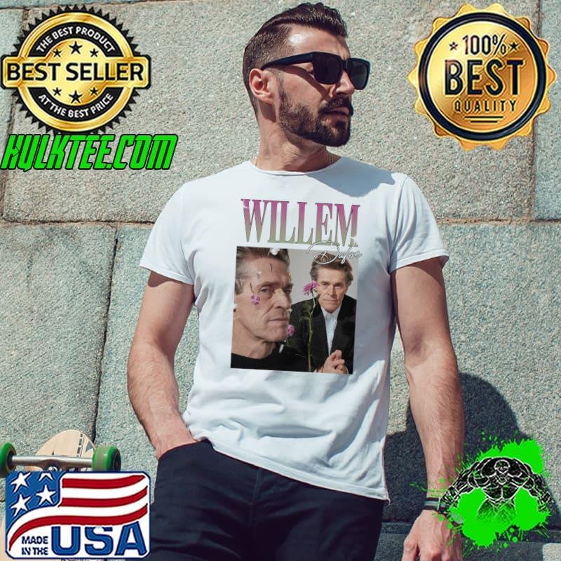 Willem dafoe vintage 90s bootleg shirt