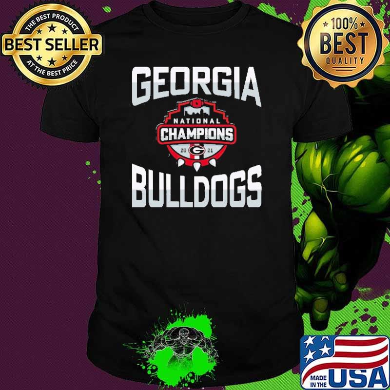 2021 champions uga Bulldogs braves celebration shirt