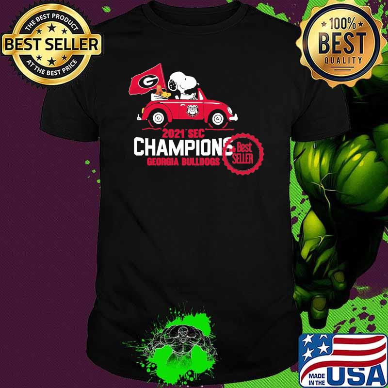 2021 sec champions Georgia Bulldogs shirt