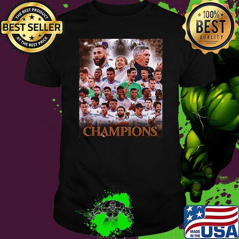 20212022 real madrid uefa champions league final shirt