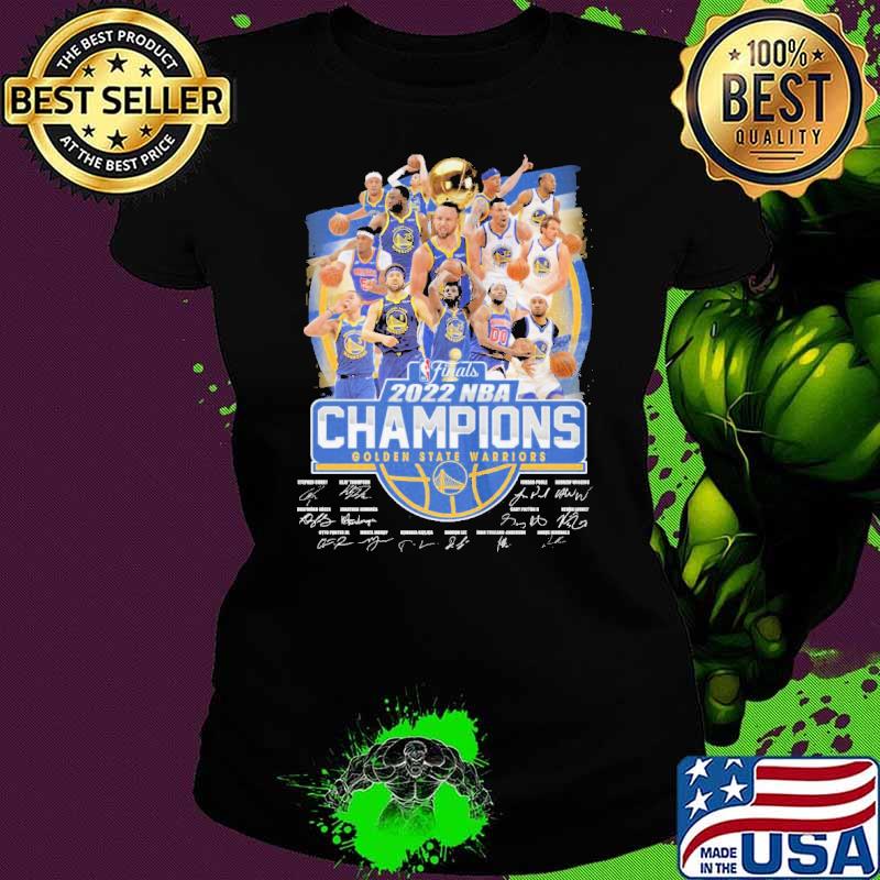 2022 NBA Champions Golden State Warriors Signatures Shirt Ladies tee 2022 NBA Champions Golden State Warriors Signatures Shirt Ladies tee