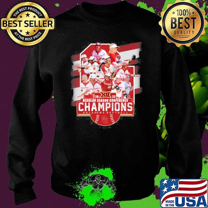 2022 Regular Season Conference Champions Oklahoma Softball Shirt Sweater 2022 Regular Season Conference Champions Oklahoma Softball Shirt Sweater