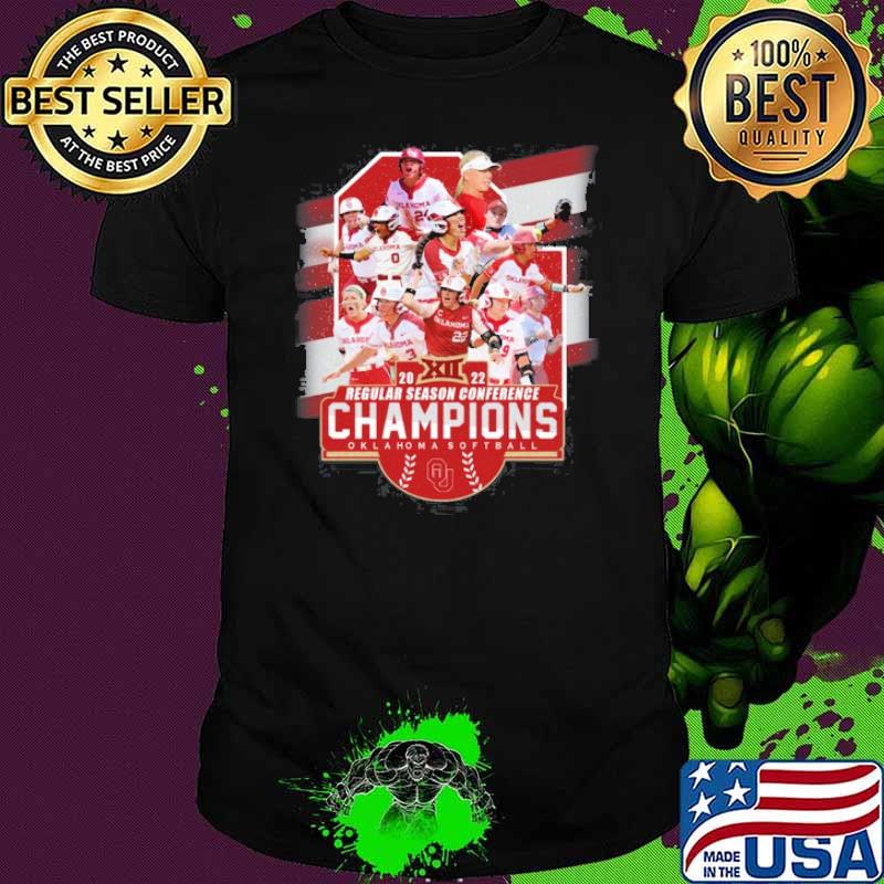 2022 Regular Season Conference Champions Oklahoma Softball Shirt 2022 Regular Season Conference Champions Oklahoma Softball Shirt