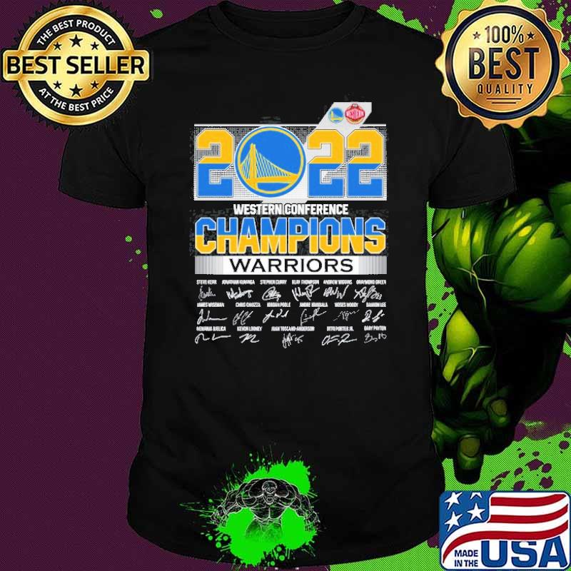 2022 Western Conference Champions Warrior Shirt