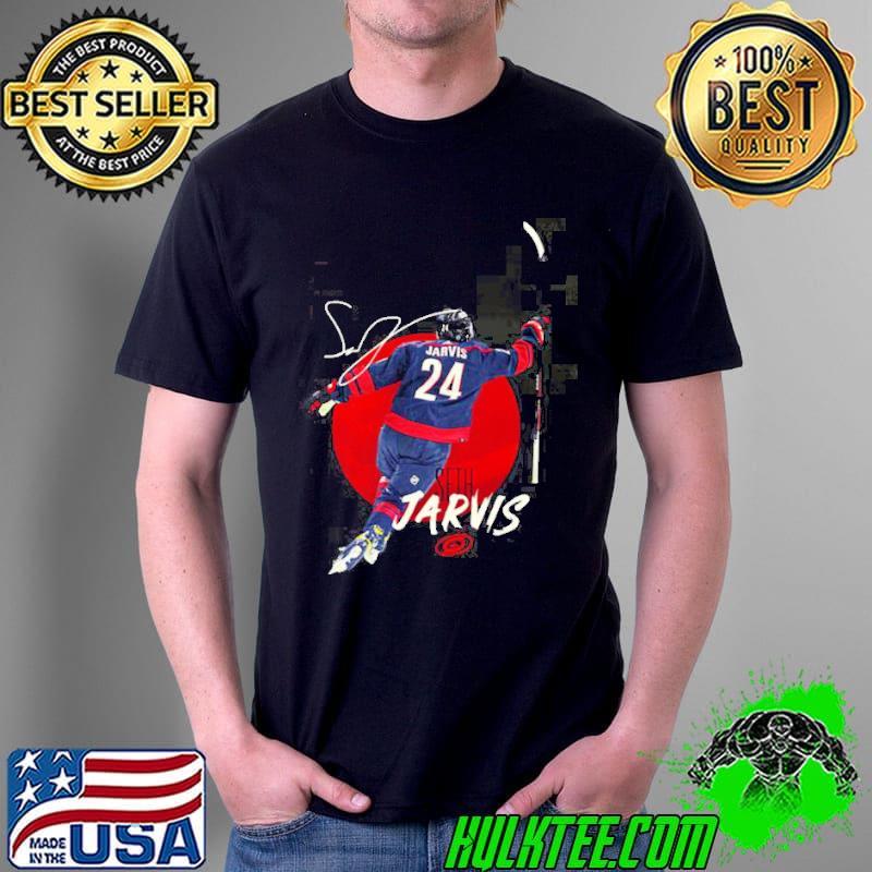 24 seth jarvis carolina hurricanes hockey shirt