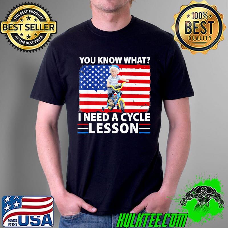 4th of july Biden bike accident you know what I need a cycle lesson shirt 4th of july Biden bike accident you know what I need a cycle lesson shirt