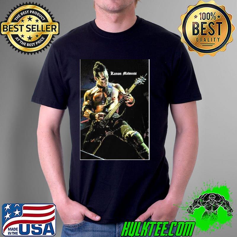 80's art kanon madness misfits band shirt