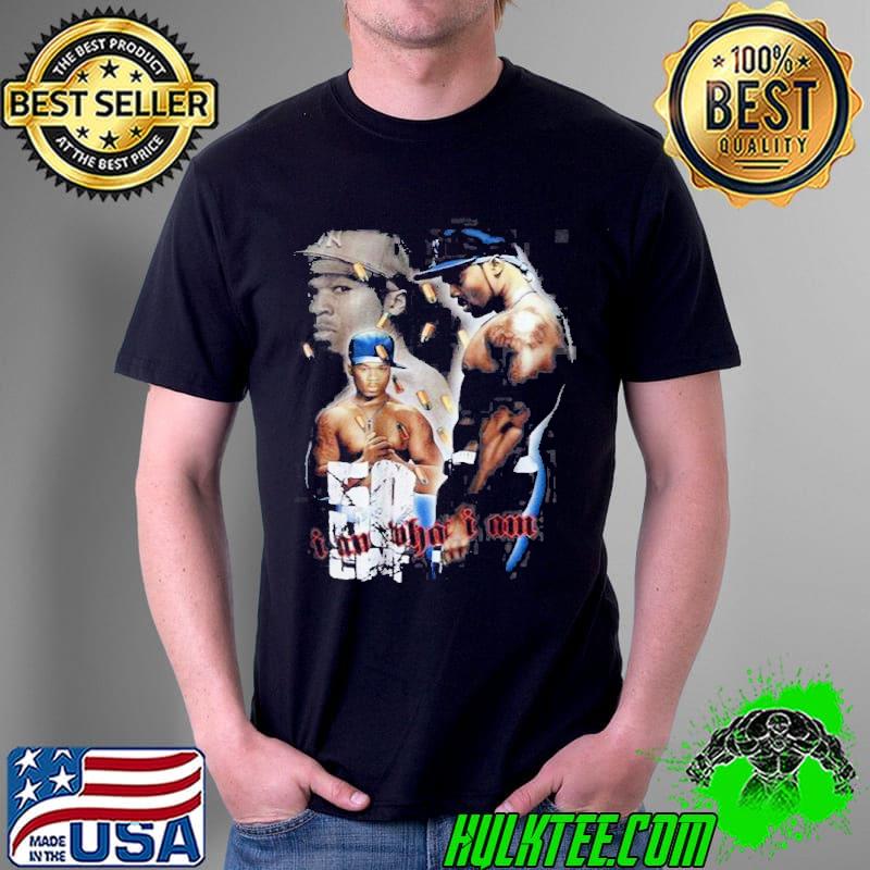 80's retro art 50 cent rapper shirt
