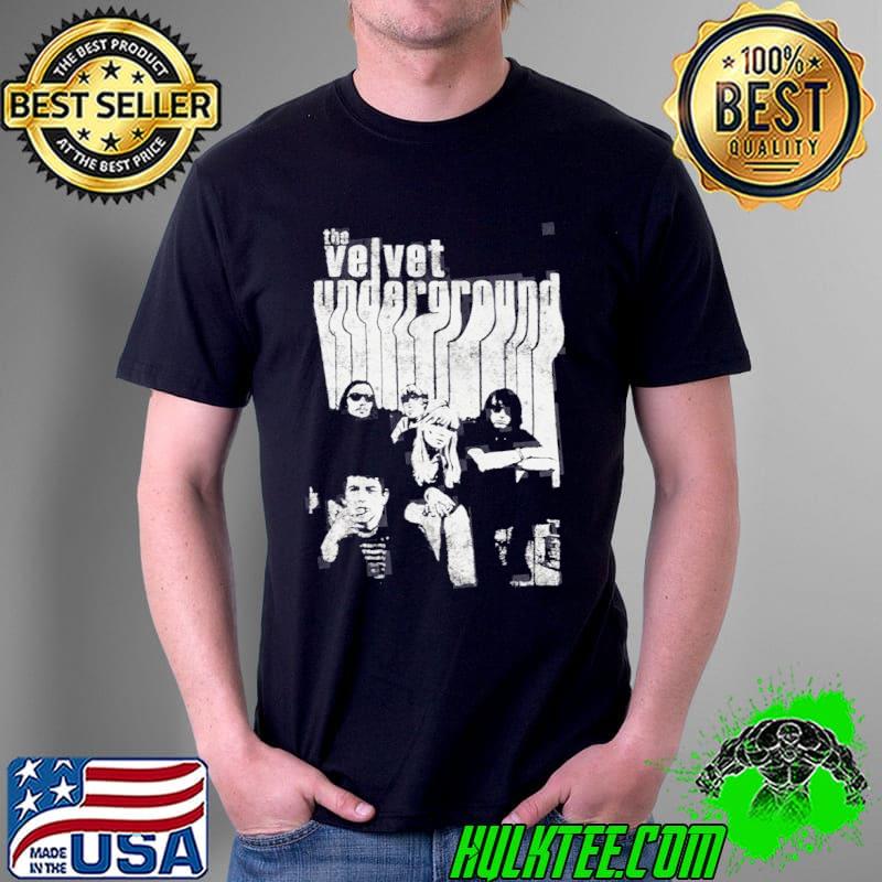 80's white vintage art the velvet underground band shirt