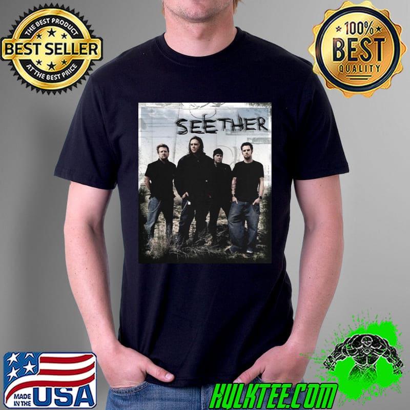 90's vintage art seether band shirt