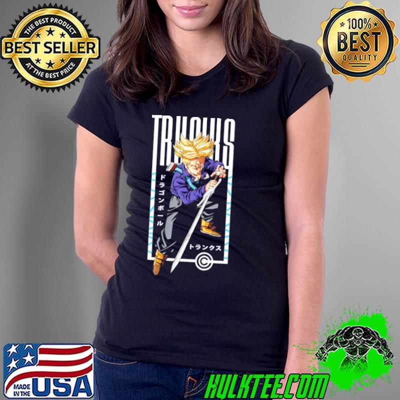 Anime dragon ball trunks s Ladies Tee Anime dragon ball trunks s Ladies Tee