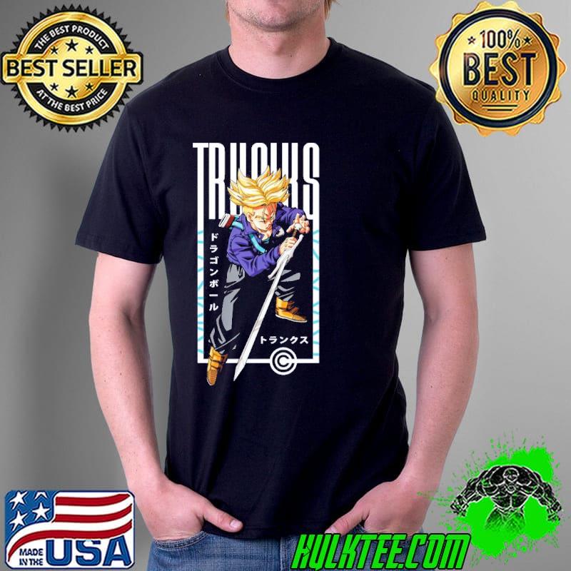 Anime dragon ball trunks shirt