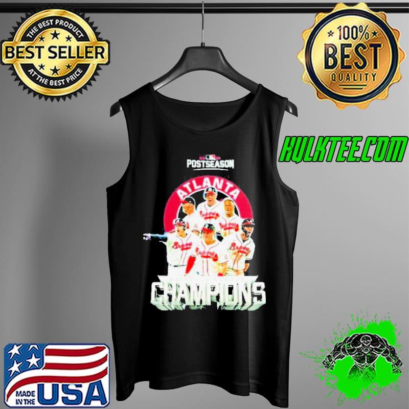 Atlanta Braves Postseason 2021 National League Champions World Series Shirt Tank Top Atlanta Braves Postseason 2021 National League Champions World Series Shirt Tank Top