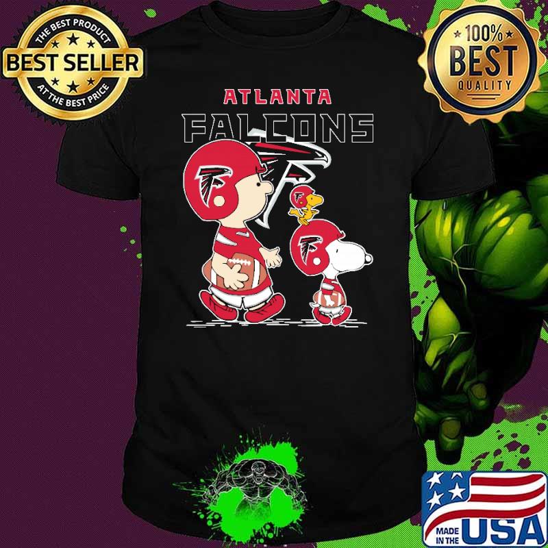 Atlanta falcons let's play Football together Snoopy NFL shirt