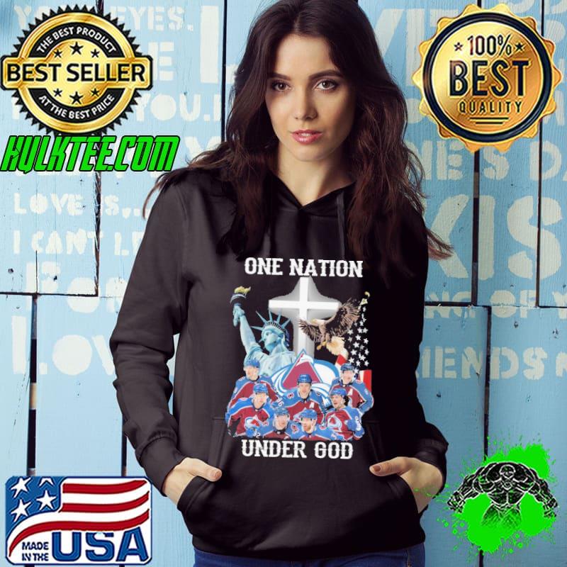 Avalanche One Nation Under God Shirt Hoodie Avalanche One Nation Under God Shirt Hoodie