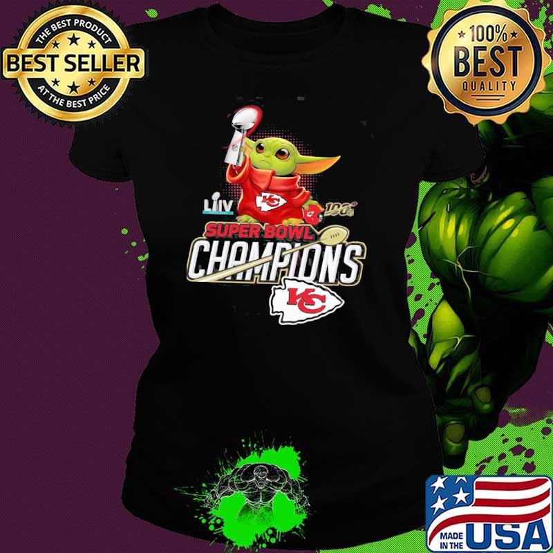 Baby Yoda hug super bowl champions Kansas city Chiefs s Ladies tee Baby Yoda hug super bowl champions Kansas city Chiefs s Ladies tee