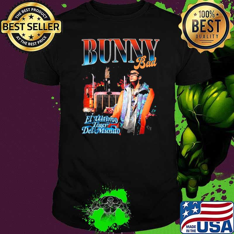 Bad bunny el ultimo tour del mundo vintage shirt