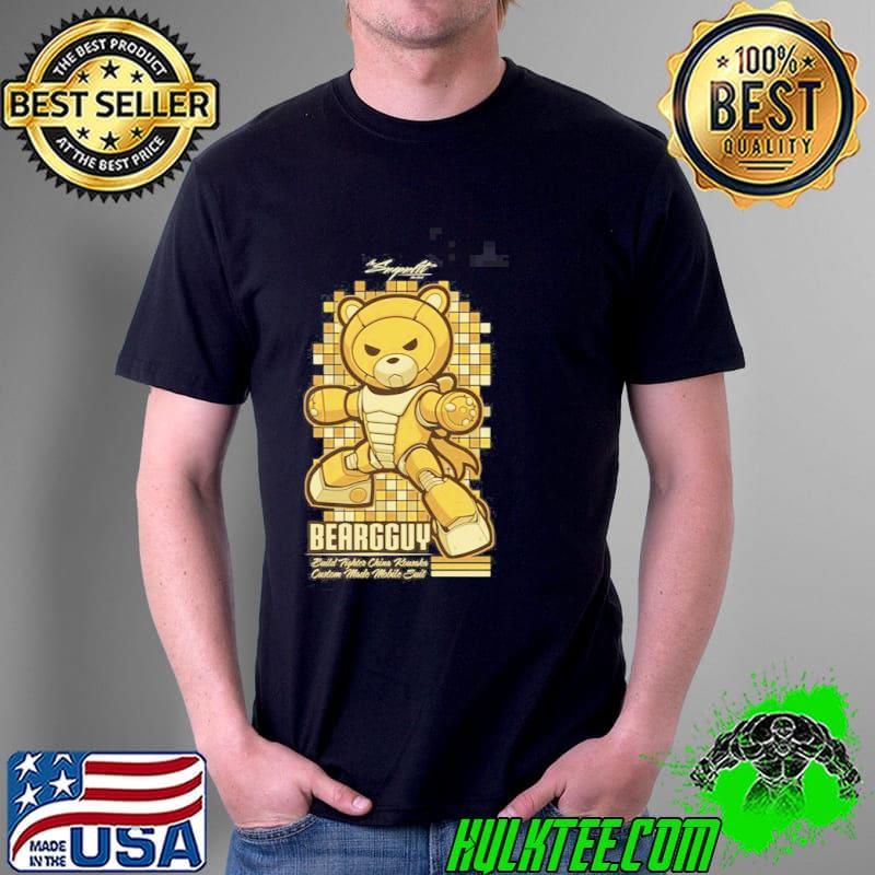 Beargguy yellow art shirt