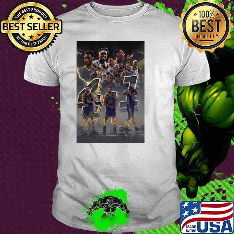 Best In The West Golden State Warrior Shirt