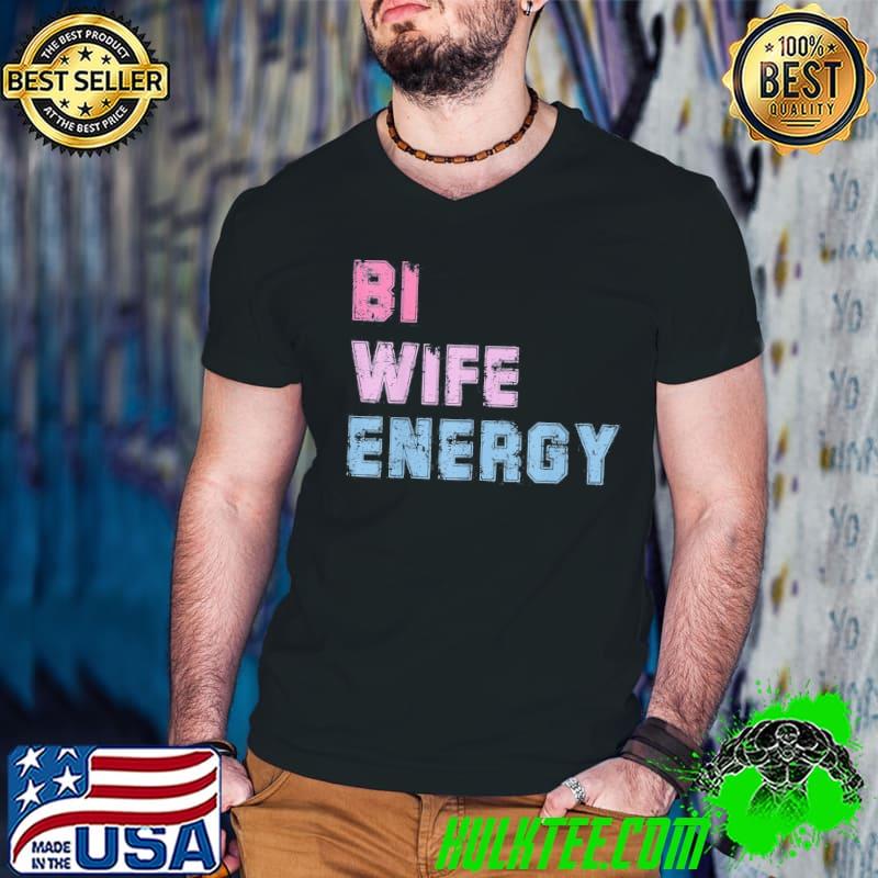 BI wife energy lgbtq support LGBT lover wife lover respect s Guys V Neck BI wife energy lgbtq support LGBT lover wife lover respect s Guys V Neck