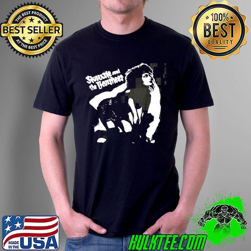 Black color siouxsie members and the banshees art shirt