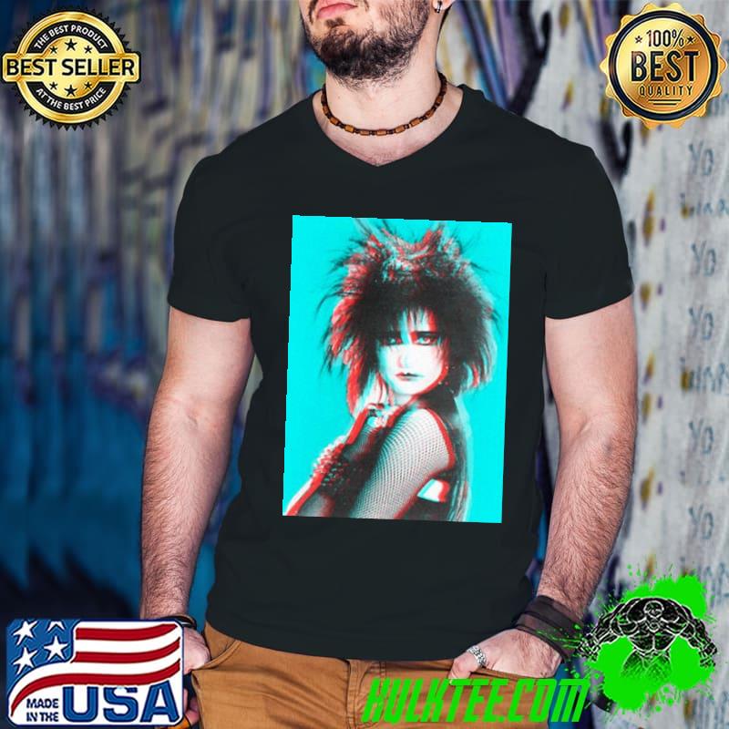 Blue retro art siouxsie and the banshees band s Guys V Neck Blue retro art siouxsie and the banshees band s Guys V Neck