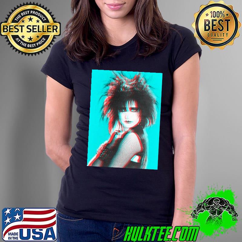 Blue retro art siouxsie and the banshees band s Ladies Tee Blue retro art siouxsie and the banshees band s Ladies Tee