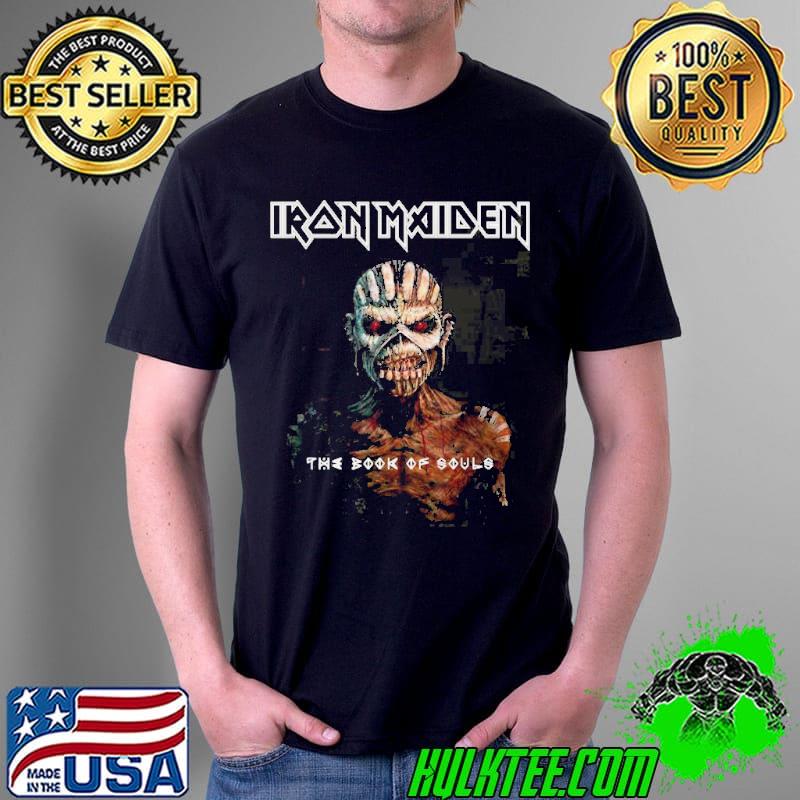 Book of souls iron maiden band shirt