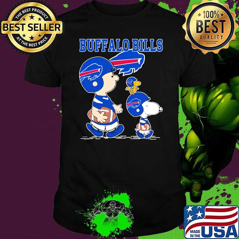 Buffalo Bills Lets Play Football Together Snoopy NFL Shirts