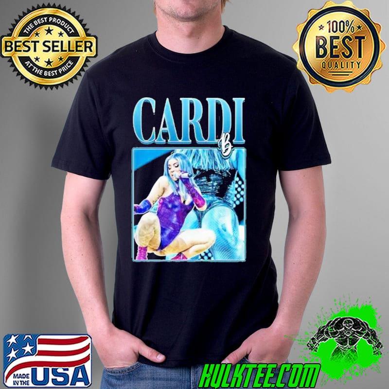 CardI b rapper graphic shirt