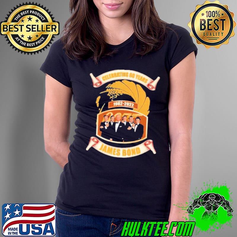 Celebrating 60 years 1962 2022 james bond s Ladies Tee Celebrating 60 years 1962 2022 james bond s Ladies Tee