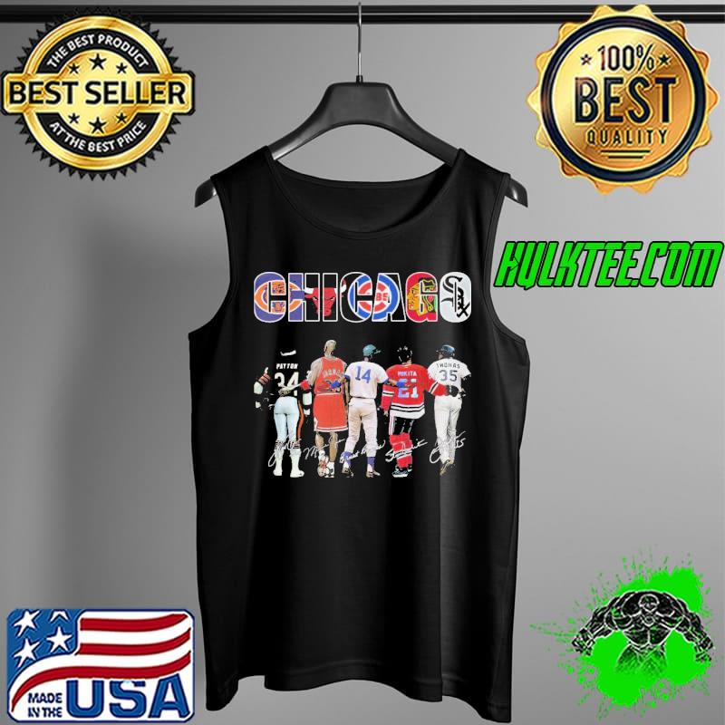 Chicago White Sox Bulls Cubs Signatures Shirt Tank Top Chicago White Sox Bulls Cubs Signatures Shirt Tank Top